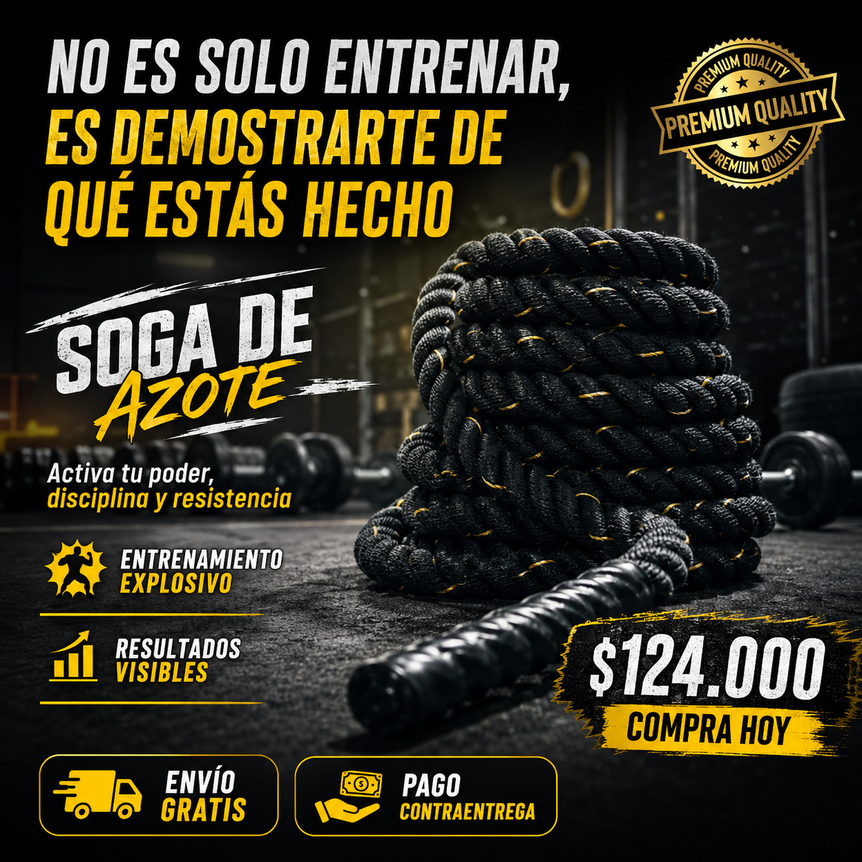 Soga de Azote de 9m