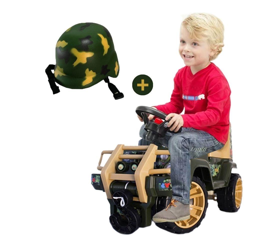 Jeep Carro Jungla Montable Niños Bebe Infantil + ¡Obsequio!