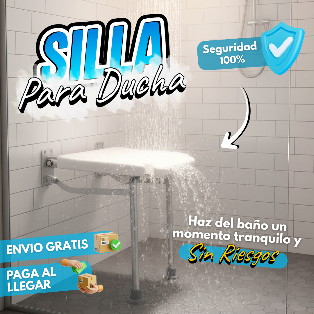 Silla de Baño o ducha Plegable