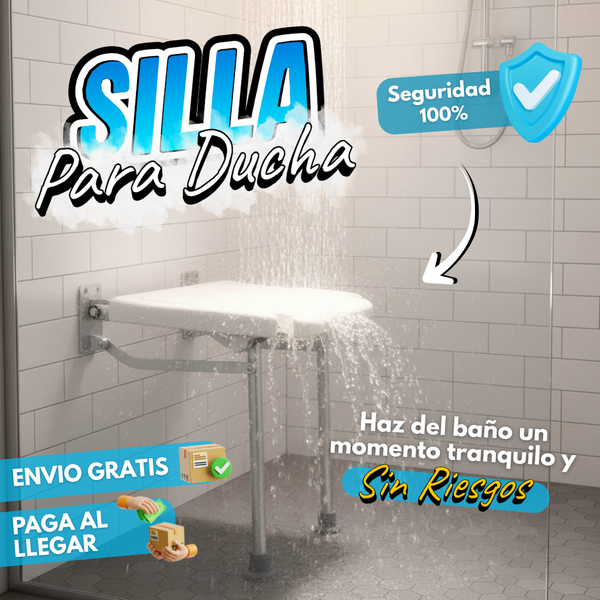 Silla de Baño o ducha Plegable