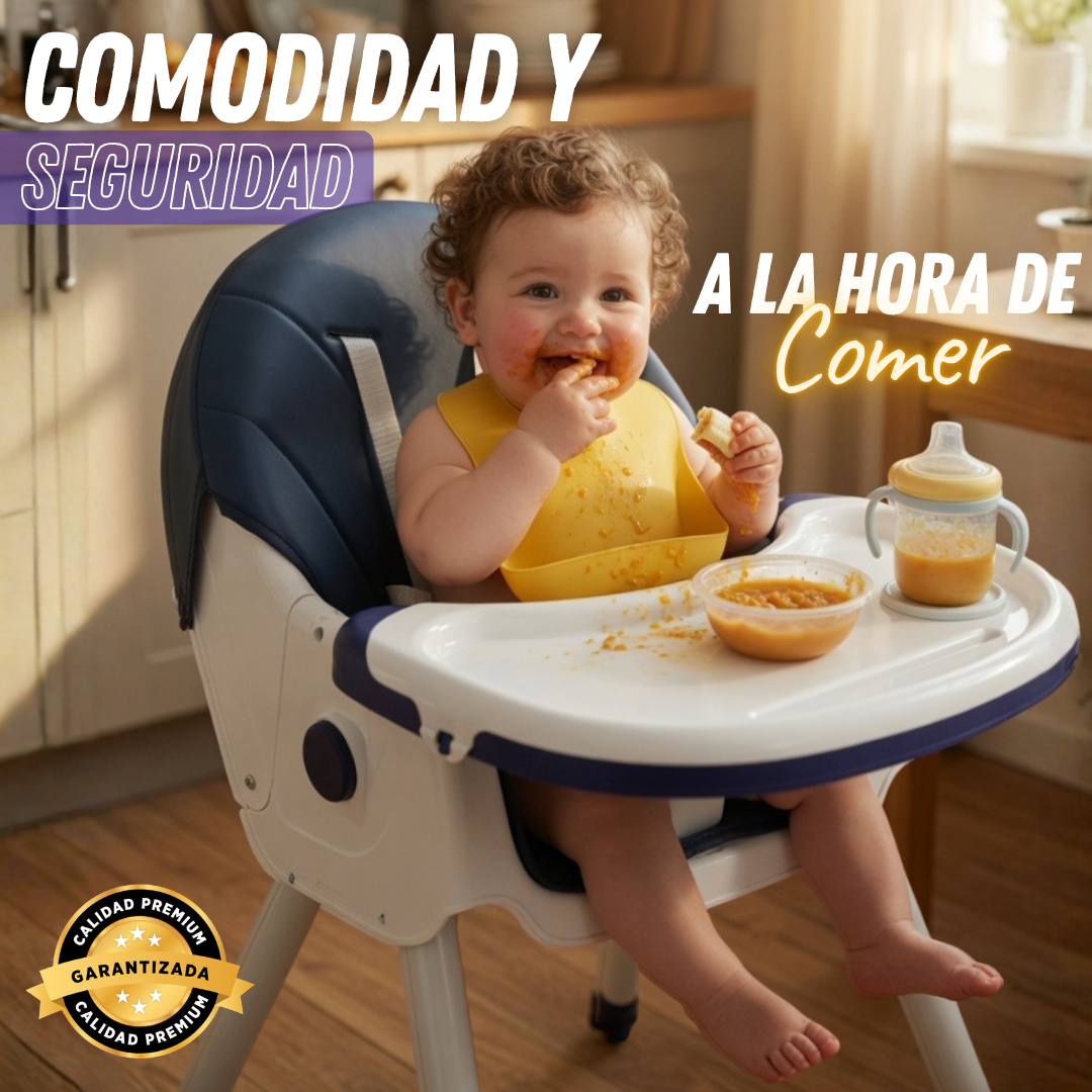👶 Silla Comedor Evolutiva: Come, Juega y Aprende + 🎨 Cuaderno Mágico Gratis