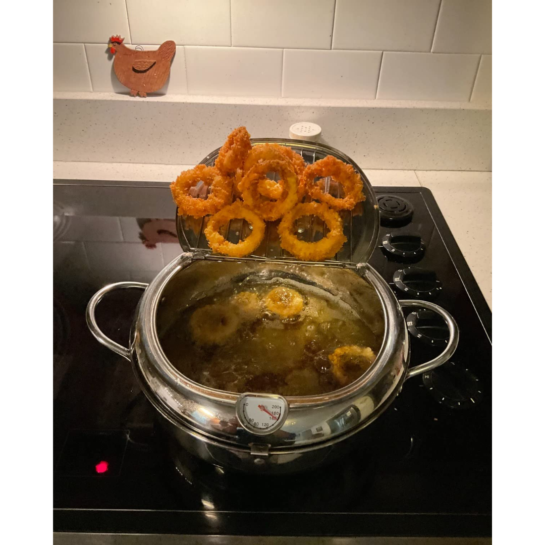 Olla para freír con control de temperatura