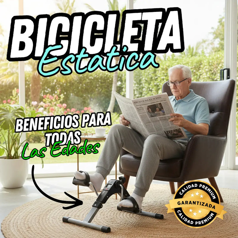 Mini Bicicleta Estática Ejercitador A Pedal Portátil Original - imagen 3