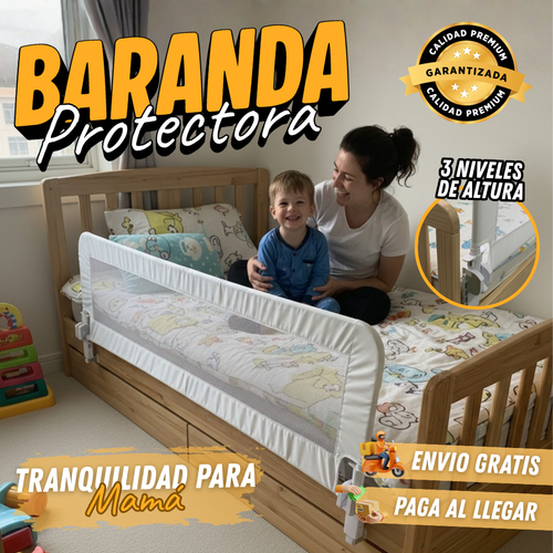BARANDAL DE PROTECCIÓN PARA BEBÉ