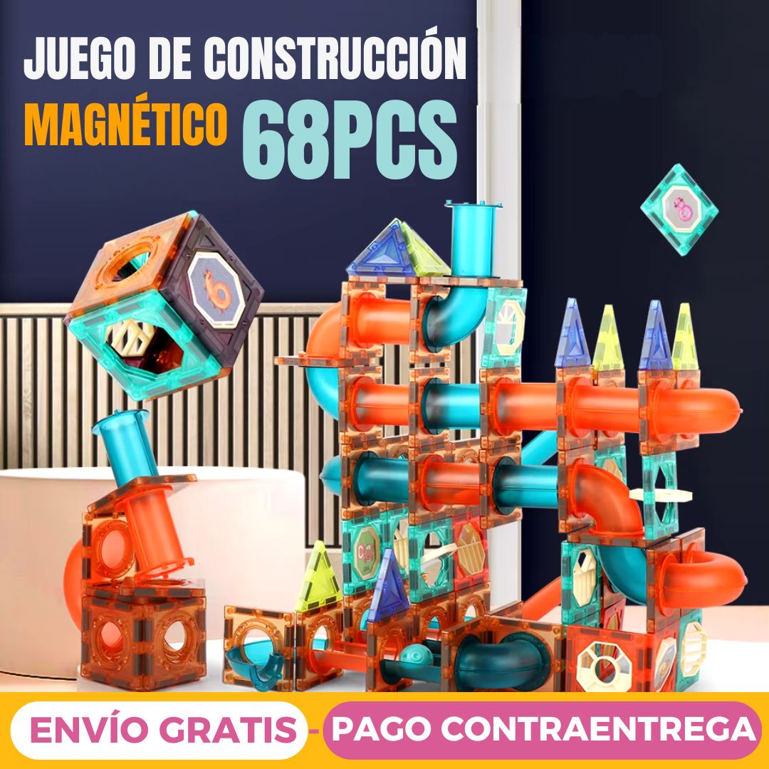 Juego ArmaTodo  Magnético de 68 piezas