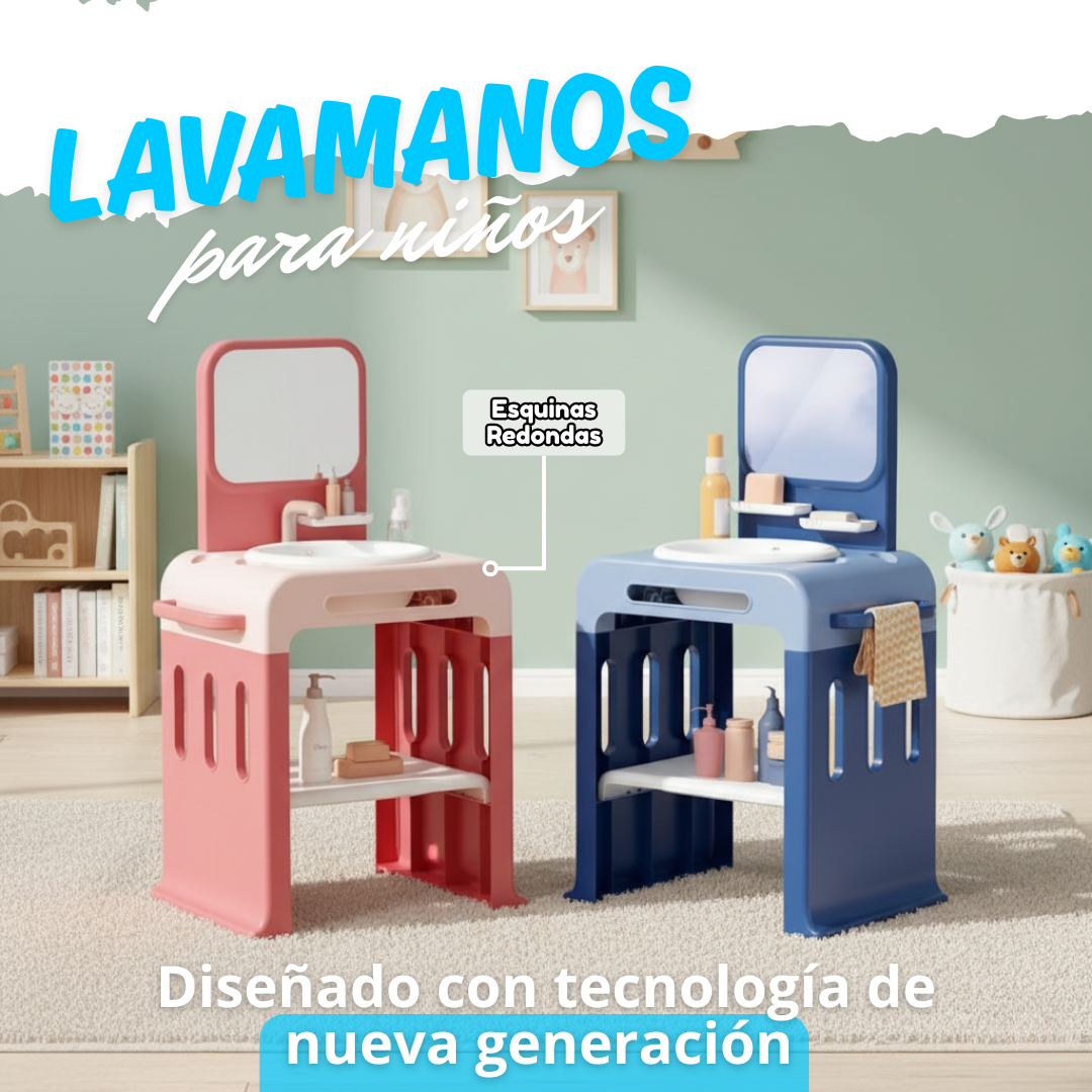 Lavamanos de Entrenamiento para Niños