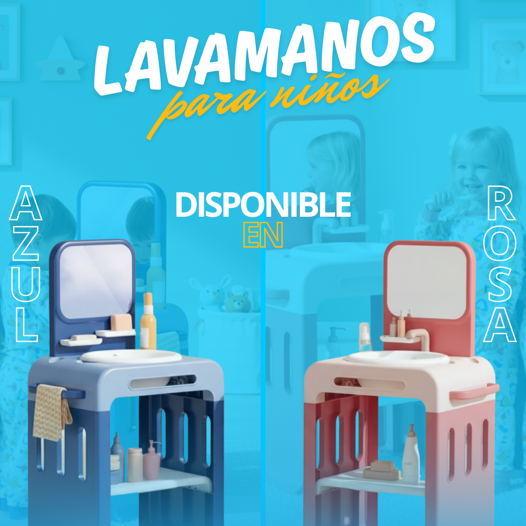 Lavamanos de Entrenamiento para Niños