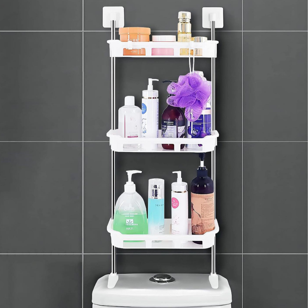 Organizador de baño con 3 niveles