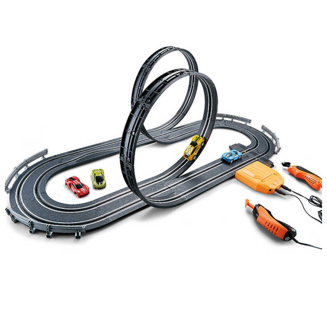 Pista De Carros Soba Slot Racing Track Master Con 4 Carros
