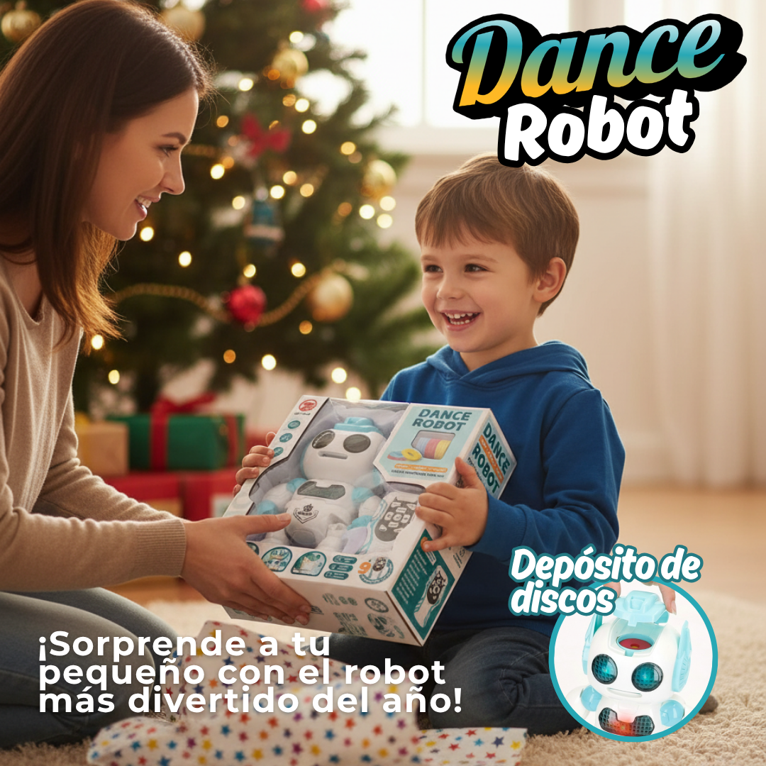 Robot Lanza Tazos Que Baila y Camina