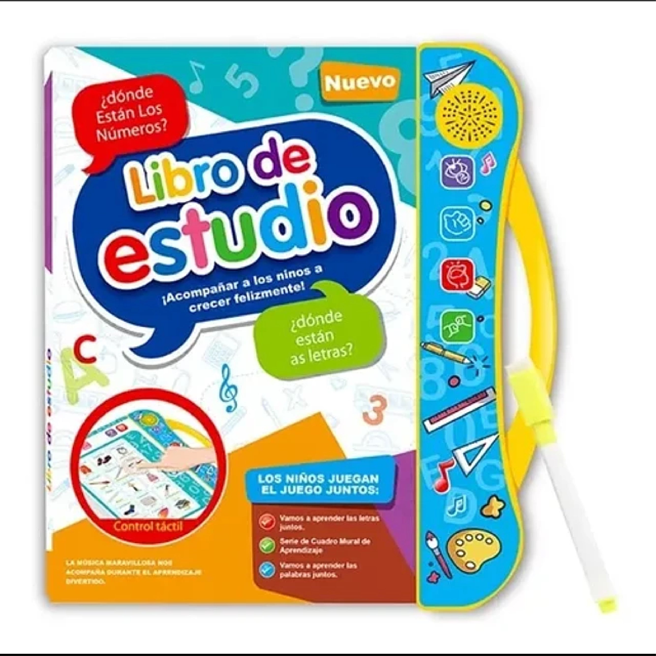 Libro De Estudio Con Control Táctil