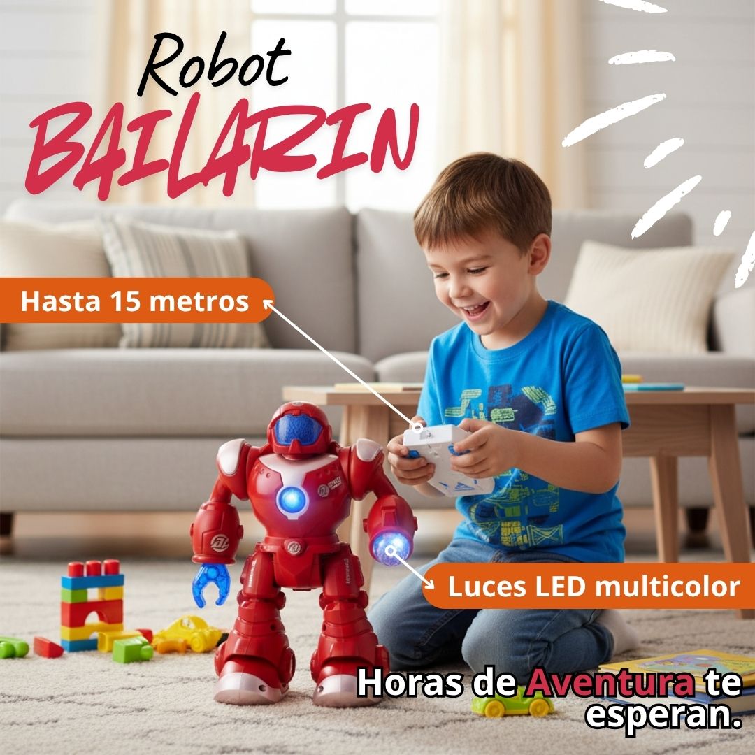 Robot Control Remoto Con Luces
