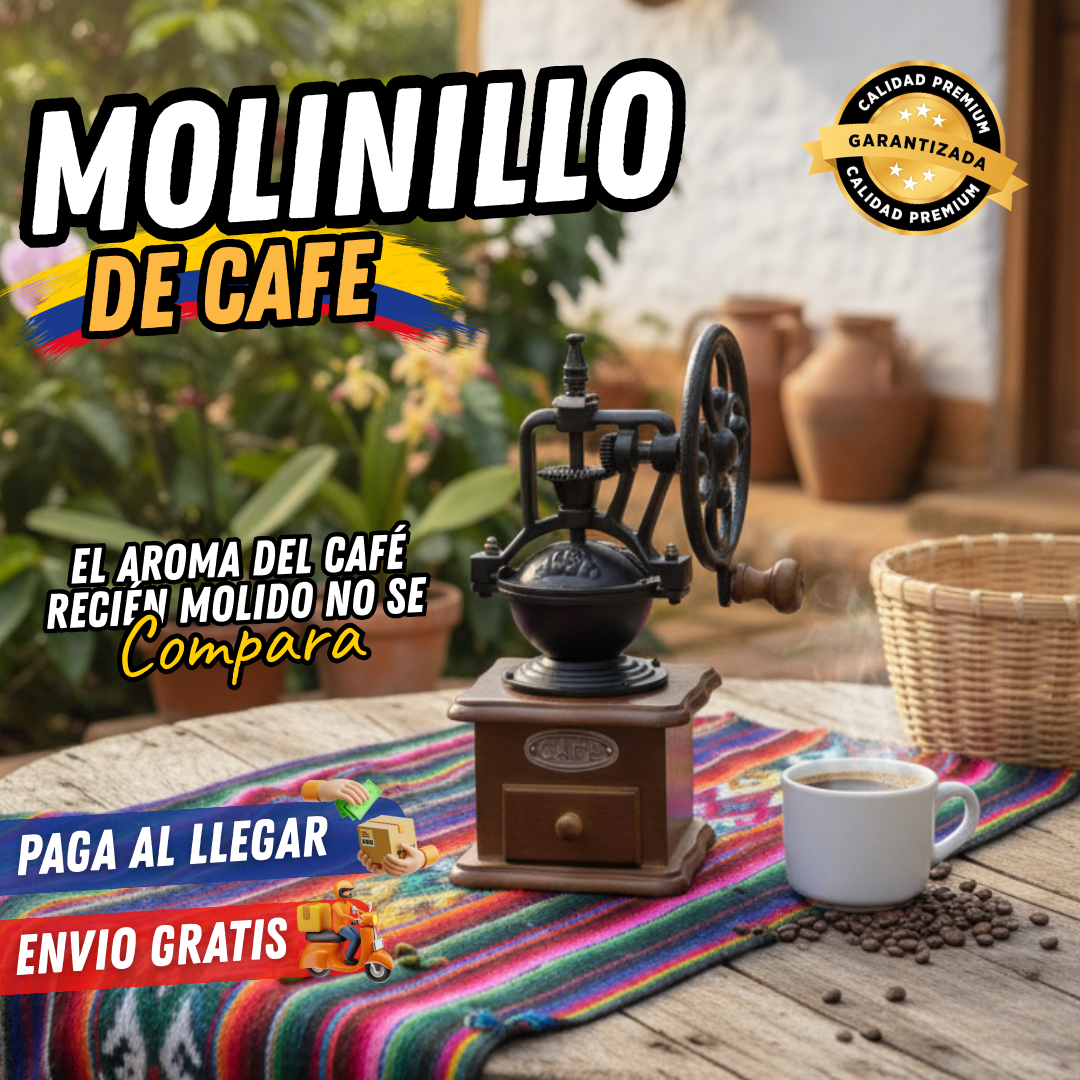 Molinillo de Café con Estilo Clásico