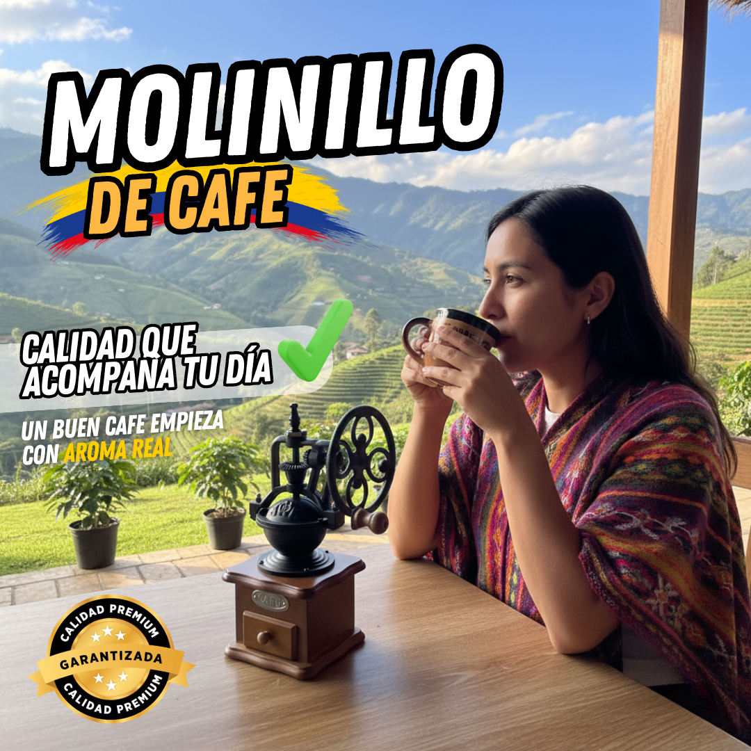 Molinillo de Café con Estilo Clásico
