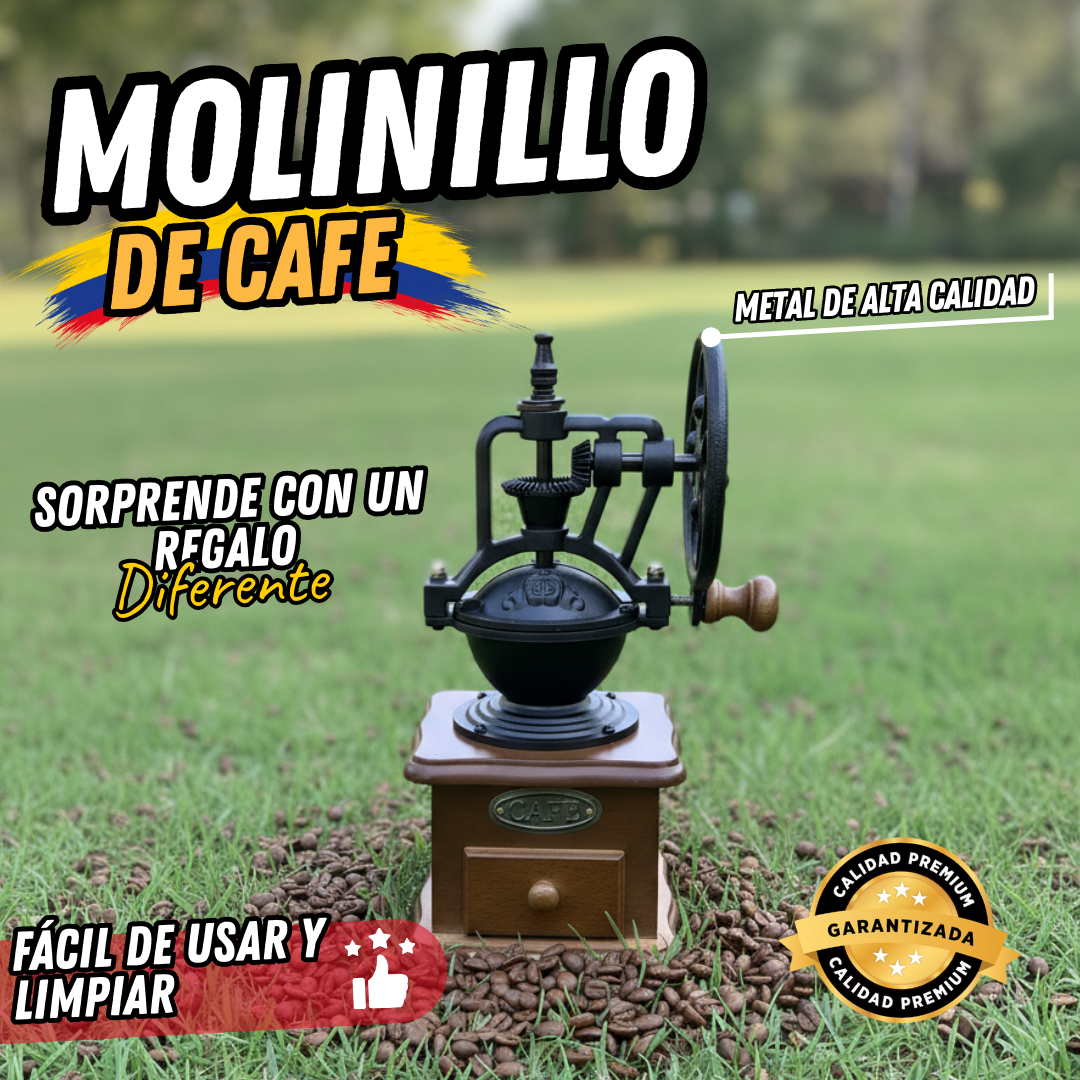 Molinillo de Café con Estilo Clásico