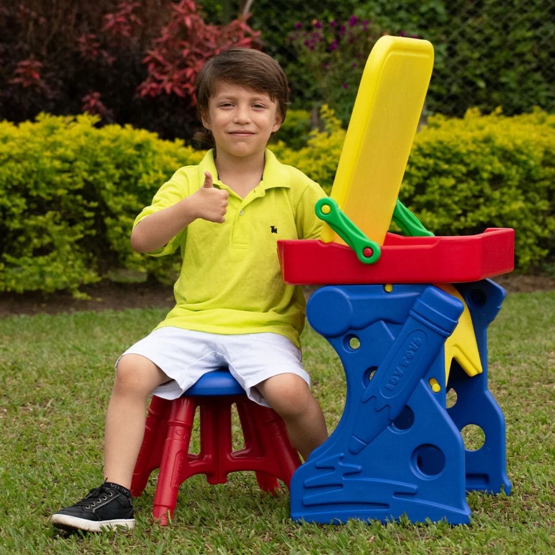 Escritorio Y Tablero 2 en 1 Con Silla