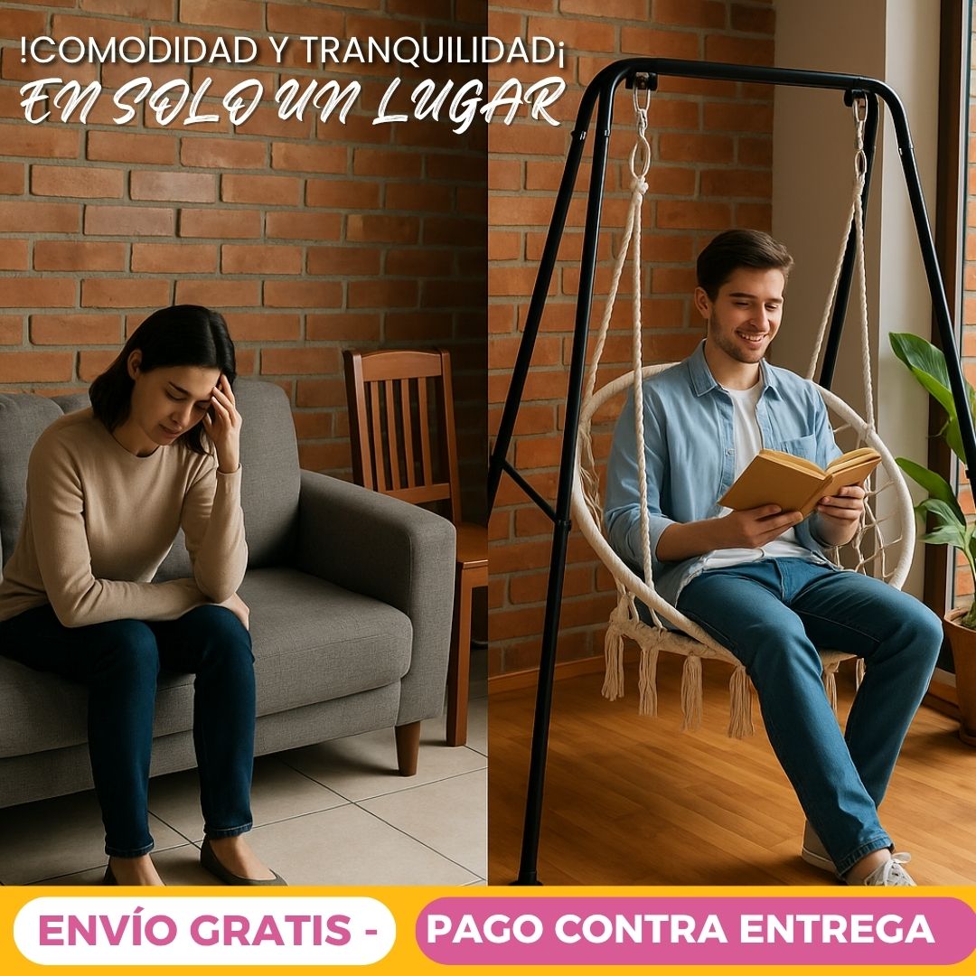 Soporte para Silla Hamaca Tipo Columpio