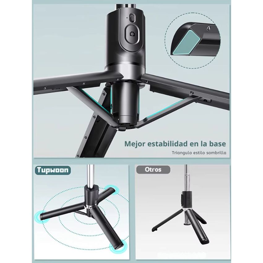 Trípode Para Celular Con Doble Luz
