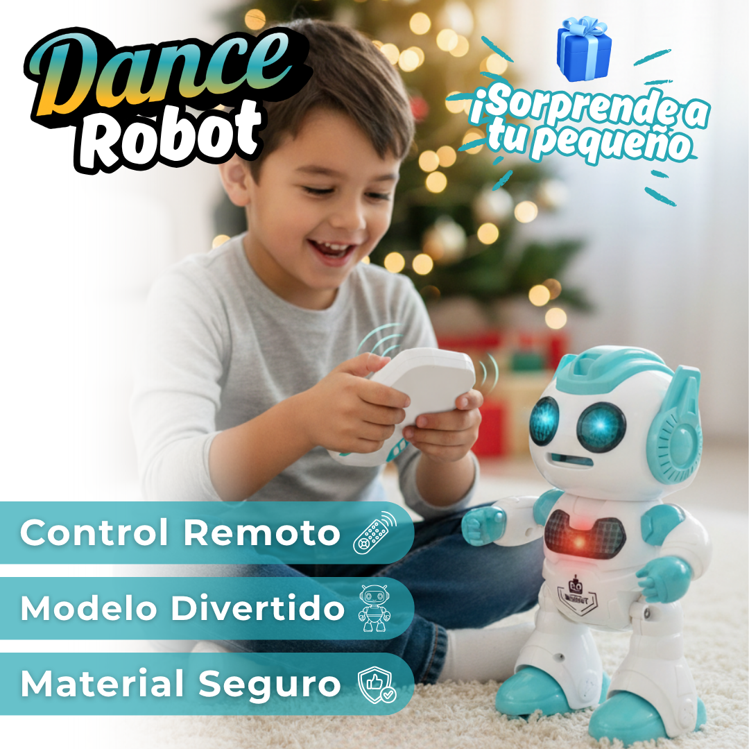 Robot Lanza Tazos Que Baila y Camina