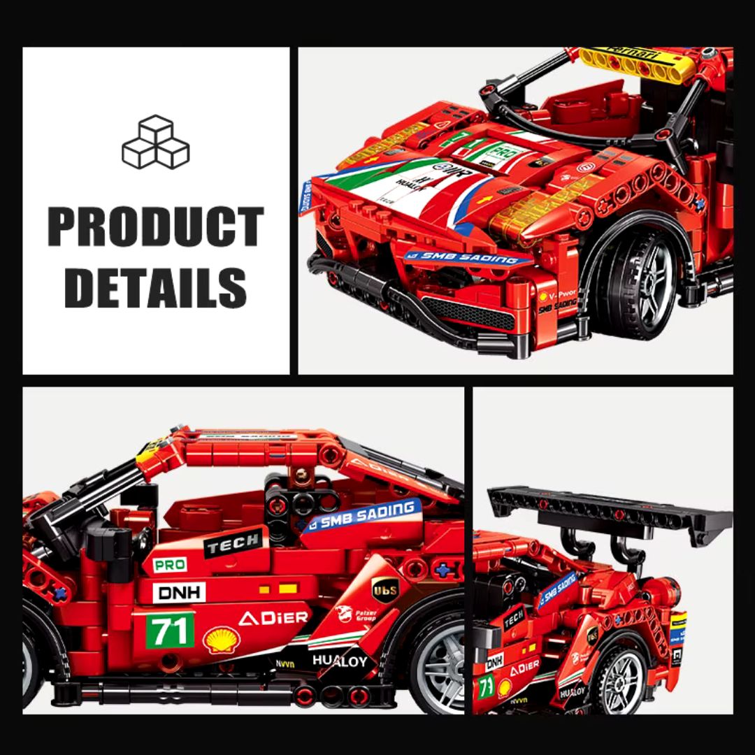 Carro Lego a Control remoto de 440 Piezas