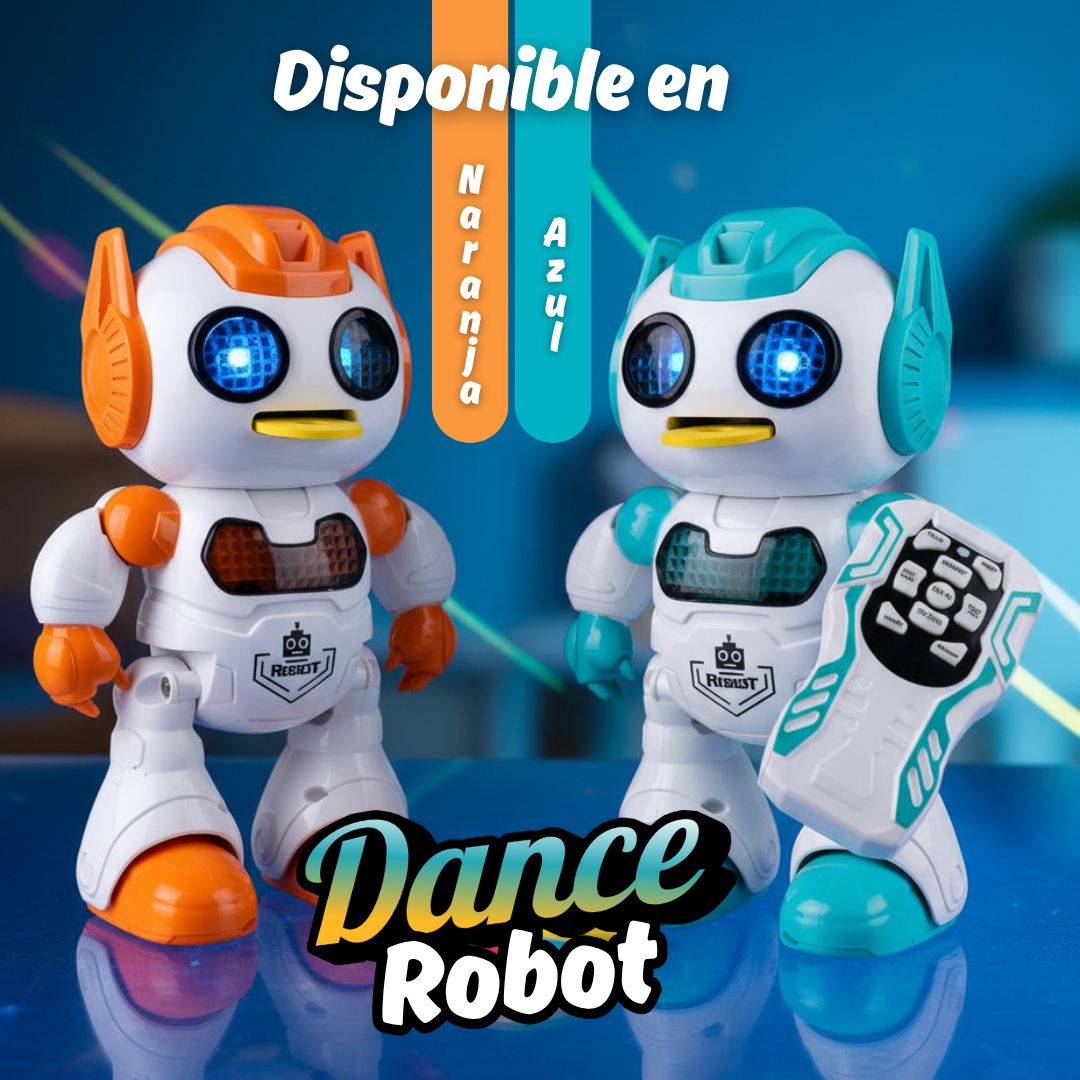 Robot Lanza Tazos Que Baila y Camina