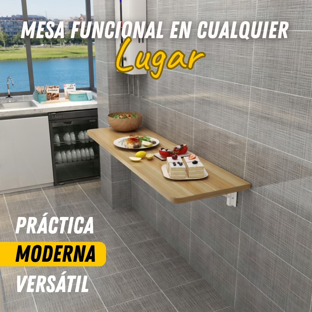 Mesa plegable pared  ( 92x42 )