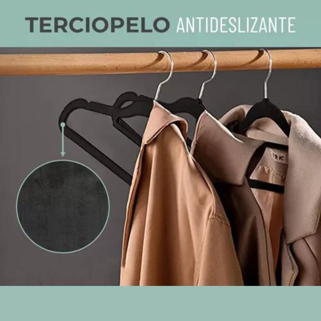 Ganchos de Terciopelo Premium X30 unidades