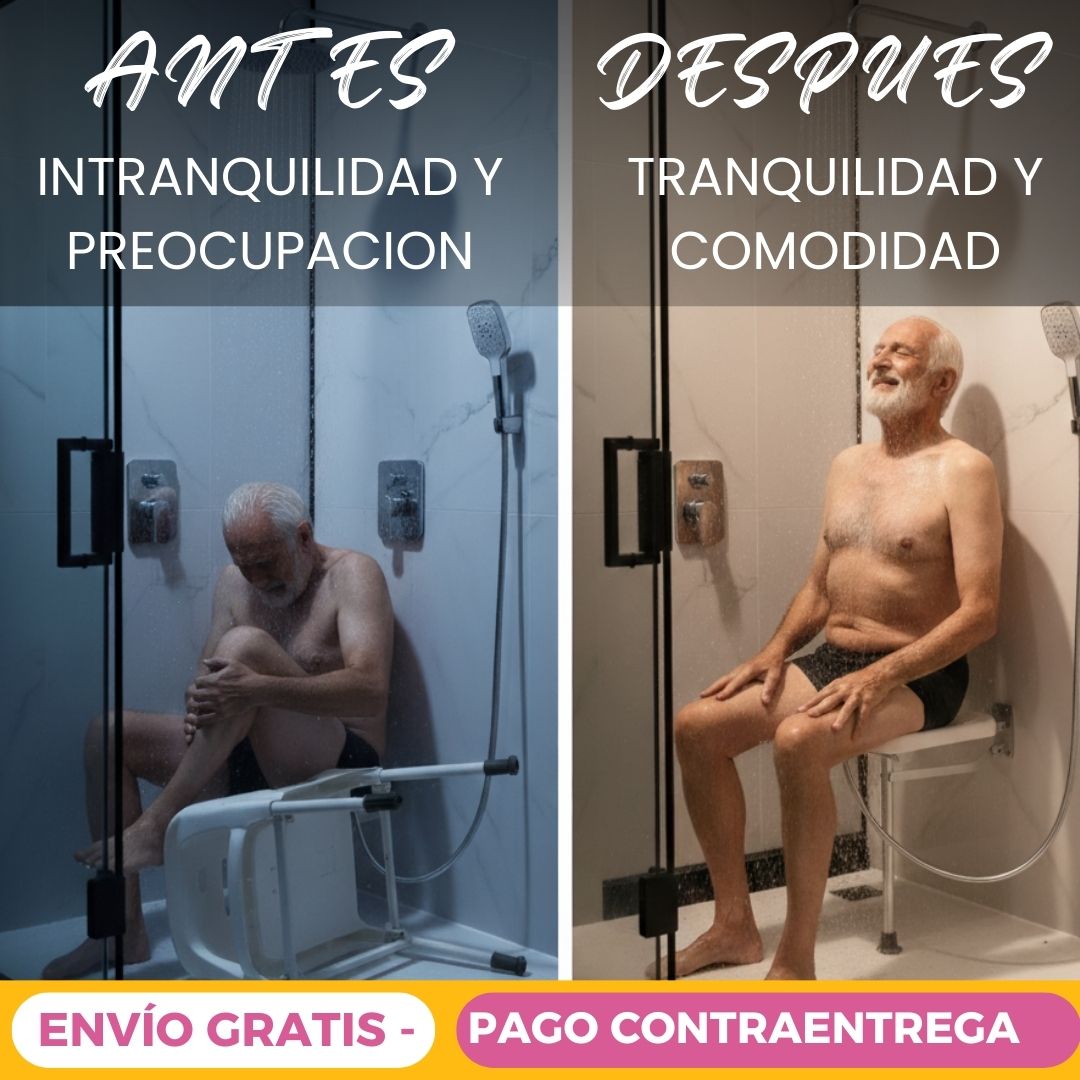 Silla de Baño o ducha Plegable