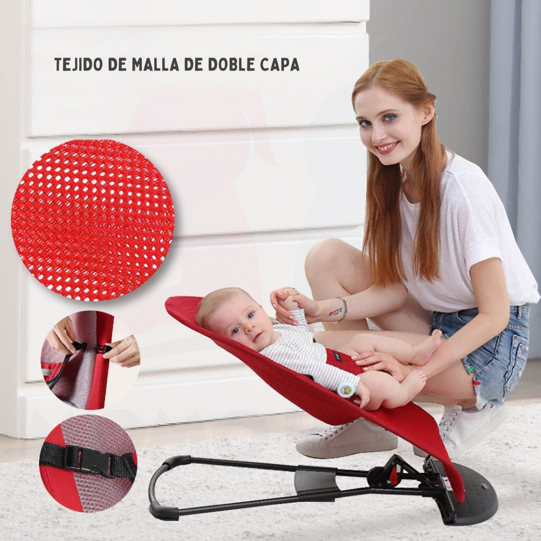 Silla Mecedora Para Bebé Con Altura Ajustable