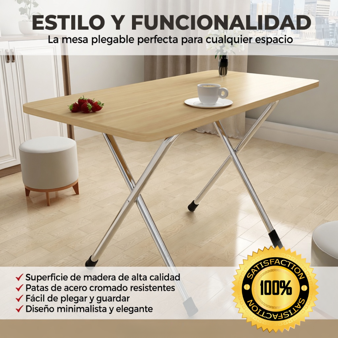 Mesas Plegable Multifuncional Combo X 2  Mixto y utilizalas como quieras TT