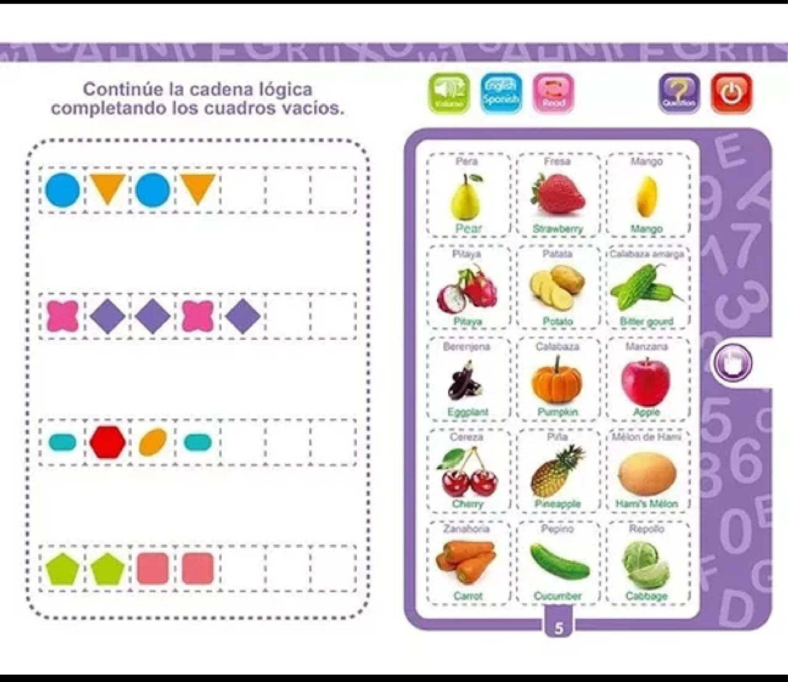 Libro De Estudio Con Control Táctil