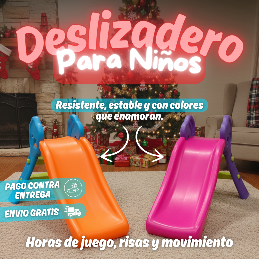 Deslizadero Infantíl Plegable Rodadero