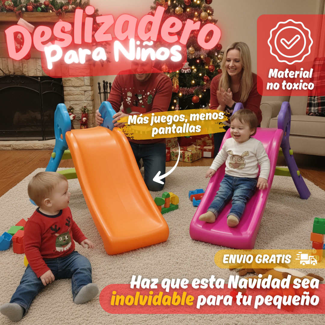 Deslizadero Infantíl Plegable Rodadero