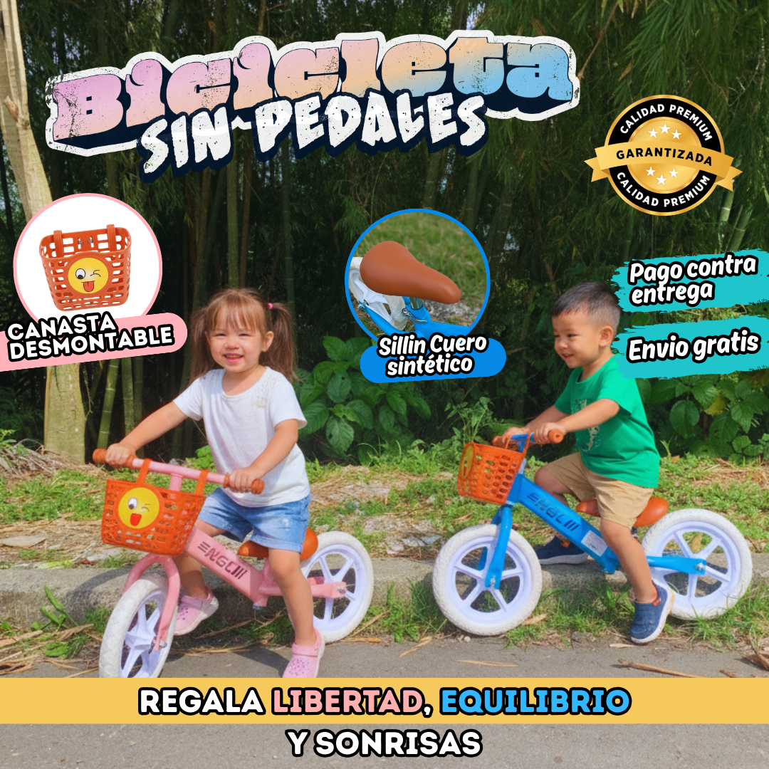 Bicicleta Corre Pasillos sin Pedales
