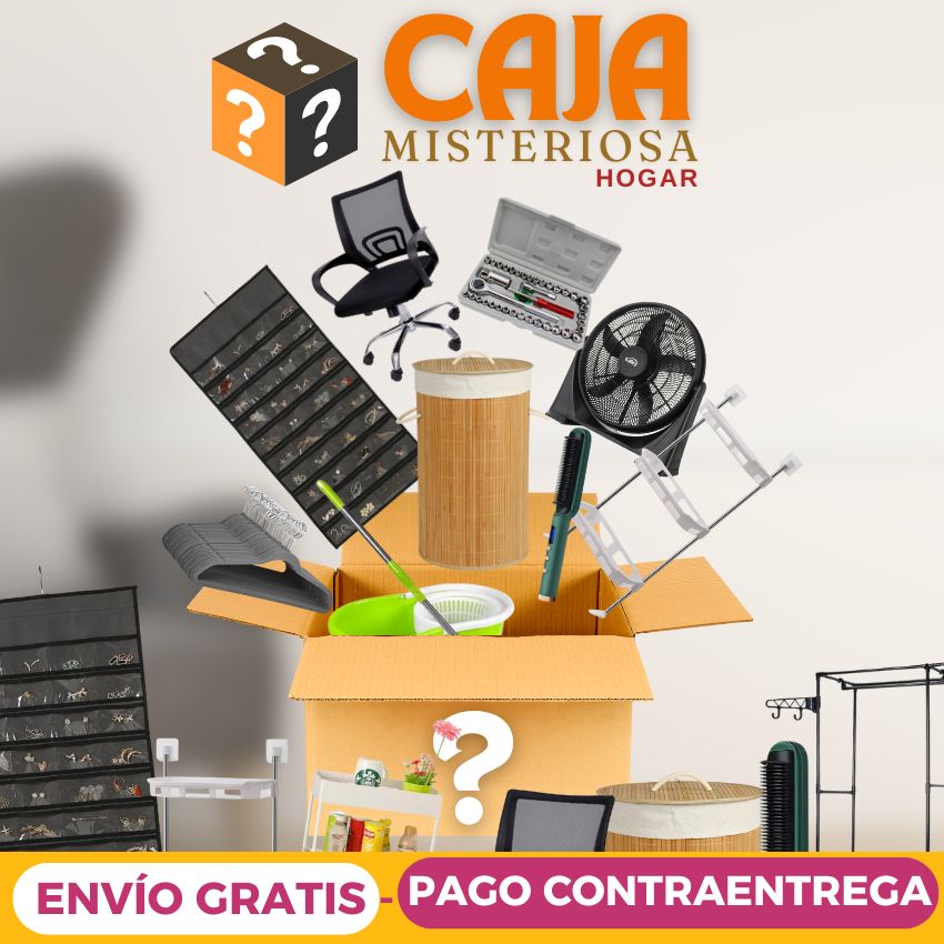 Caja Misteriosa HOGAR (TODAS INCLUYEN PRODUCTOS)
