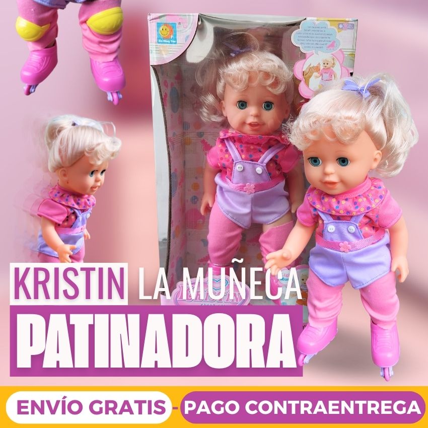 Kristin La Muñeca Patinadora Con Aplausos