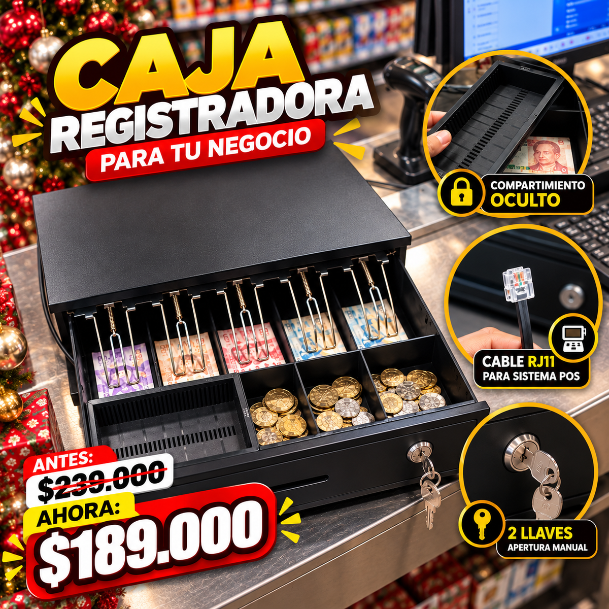 💰 Protege tu Dinero, Organiza tus Ventas | Oferta BLACK Antes de Temporada