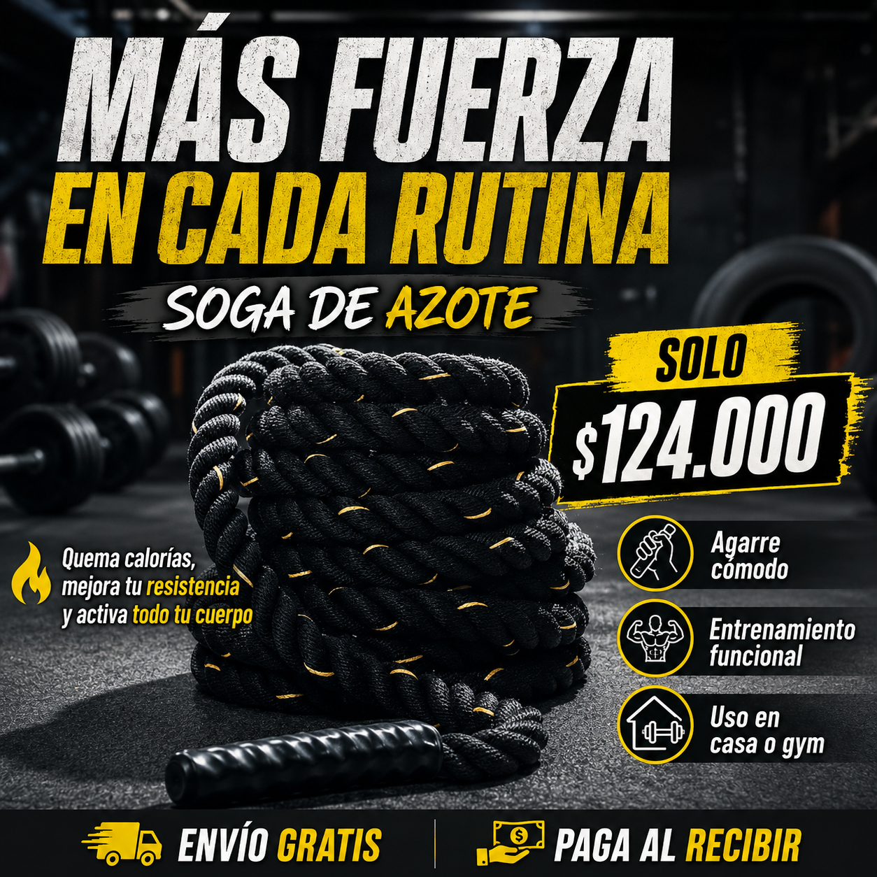 Soga de Azote de 9m
