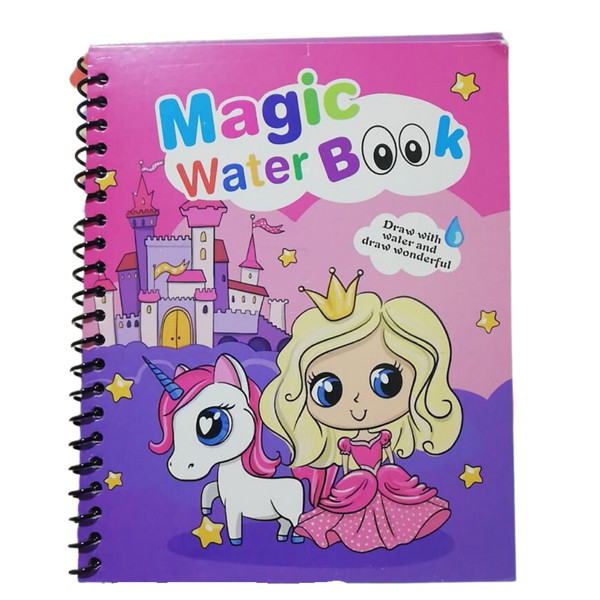 CUADERNO MAGICO PRINCESA CASTILLO MAGIC WATER BOOK