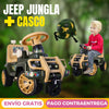 Jeep Carro Jungla Montable Niños Bebe Infantil + ¡Obsequio!