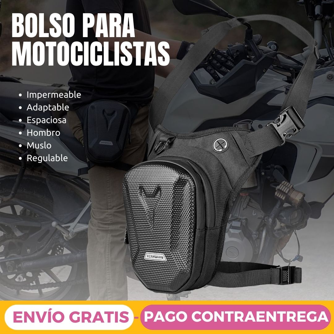 Bolso táctico de pierna para motociclistas