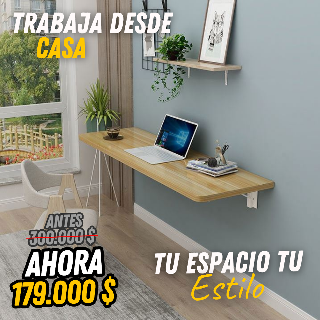 Mesa plegable pared  ( 92x42 )