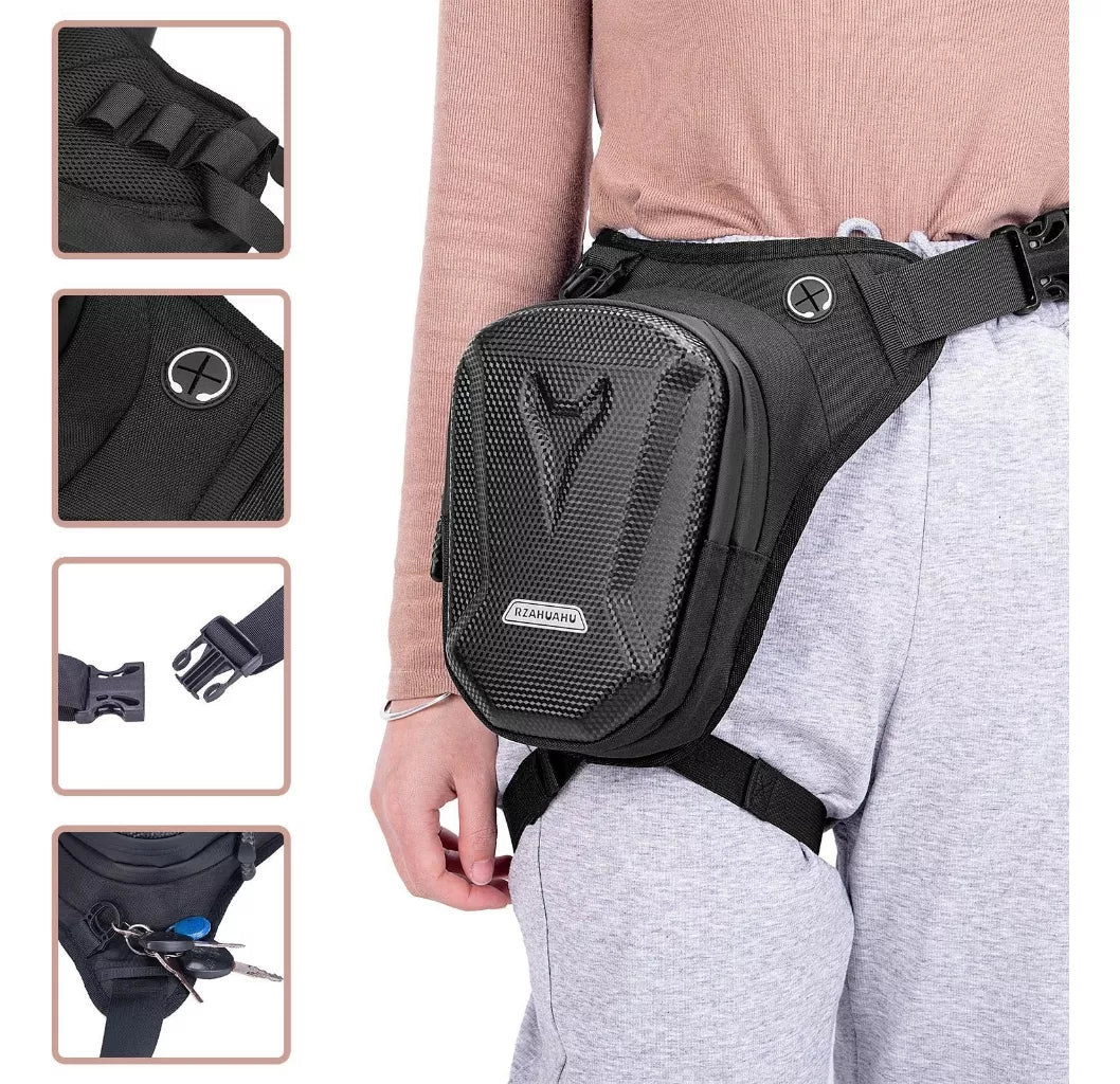 Bolso táctico de pierna para motociclistas