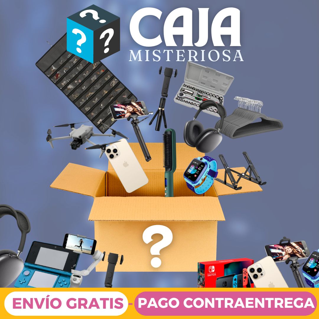 Caja Misteriosa Tecnología y Hogar (TODAS INCLUYEN PRODUCTOS)
