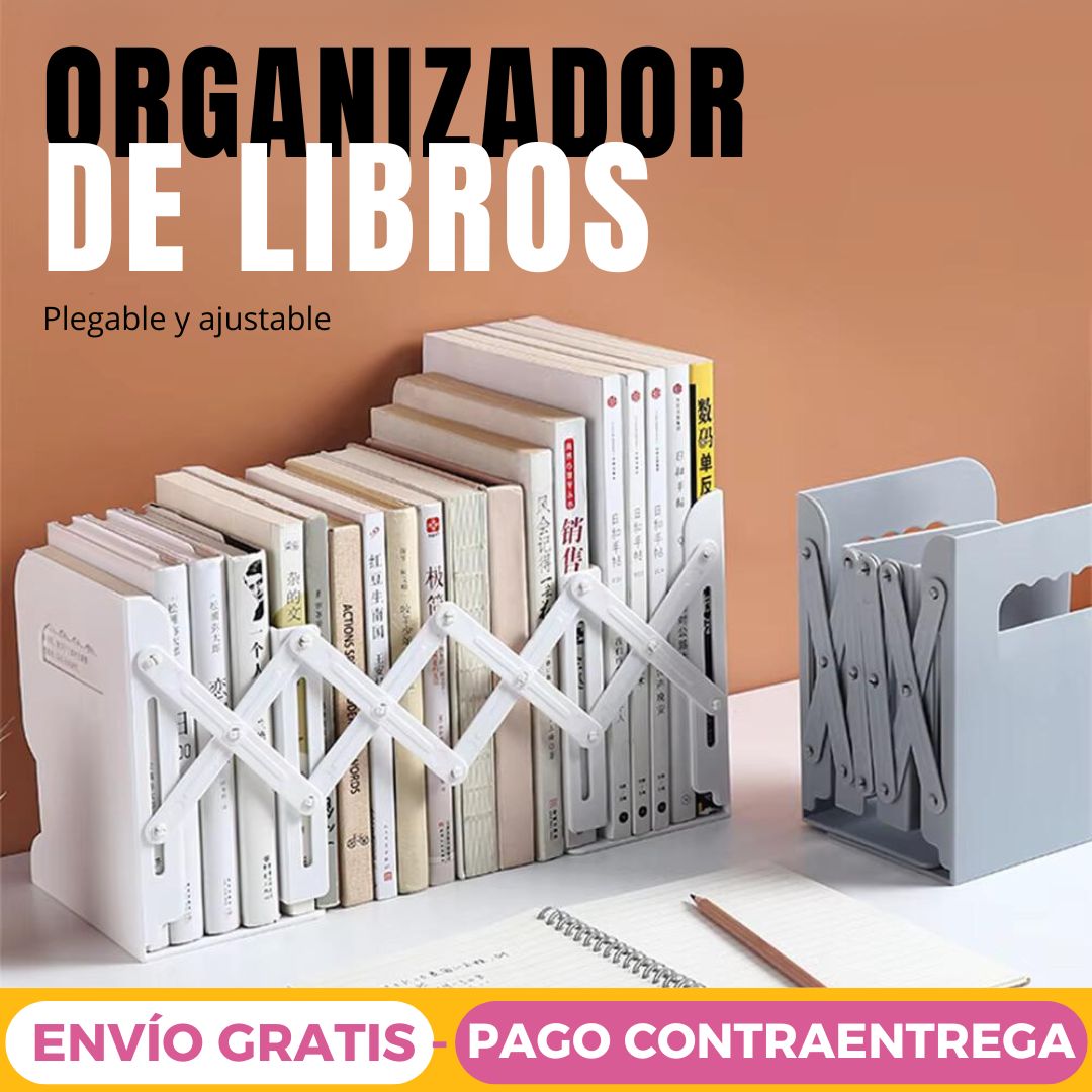 Organizador Libros Retráctil Plegable