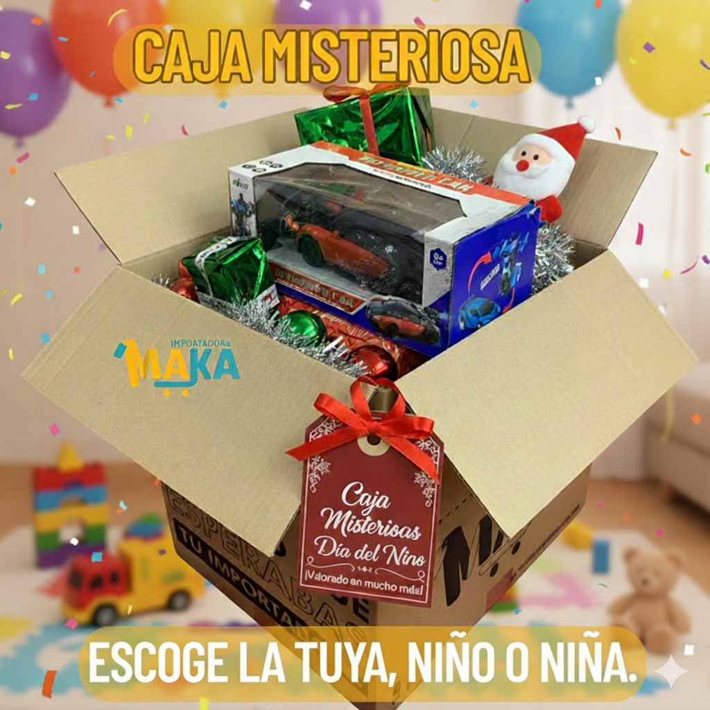 Caja Misteriosa Juguetes para niño y niña