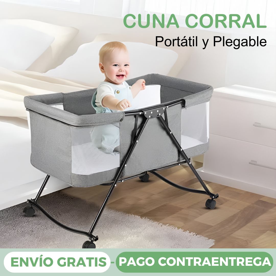 Corral Cuna Para Bebé Portátil