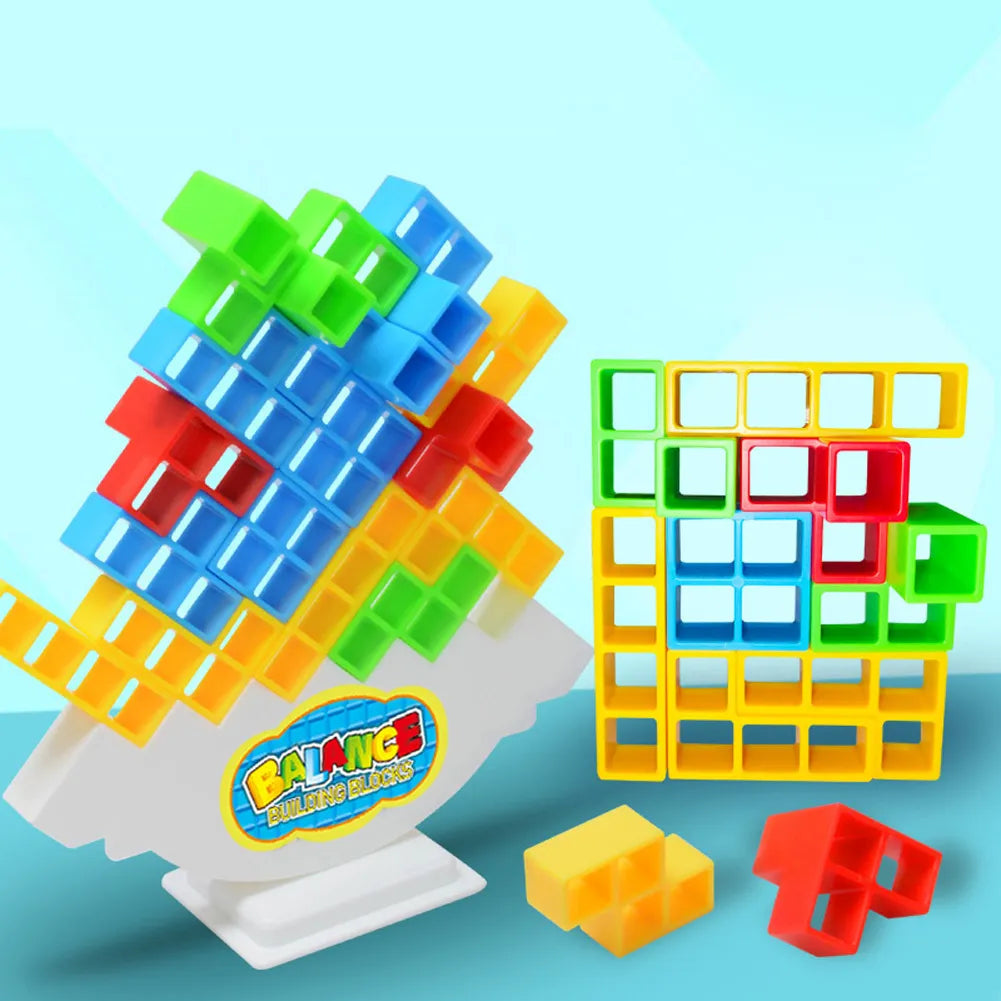 Torre Tetris Juego De Equilibrio Didáctico