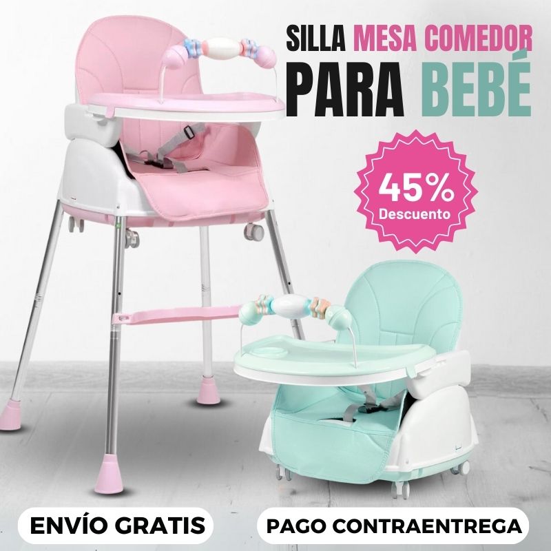 Silla Comedor Bebe 4 En 1