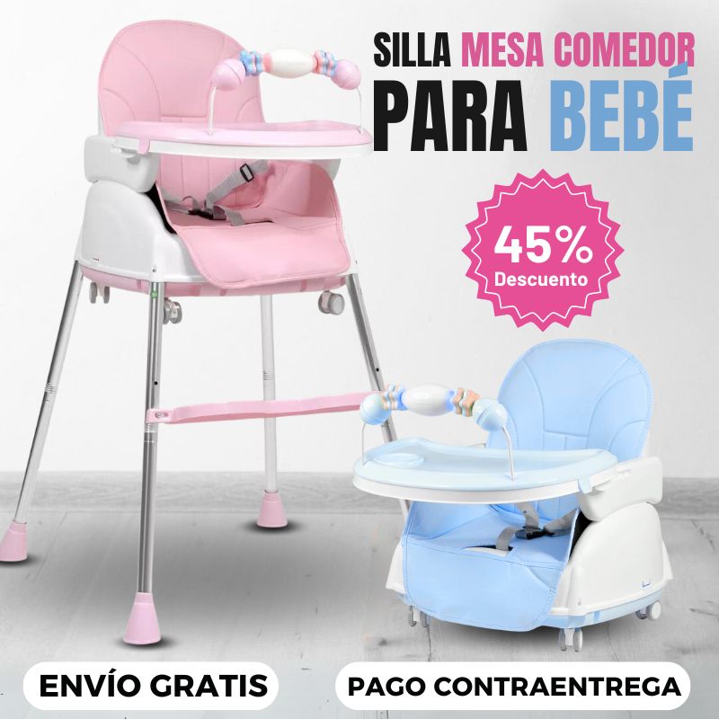 Silla Comedor Bebe 4 En 1